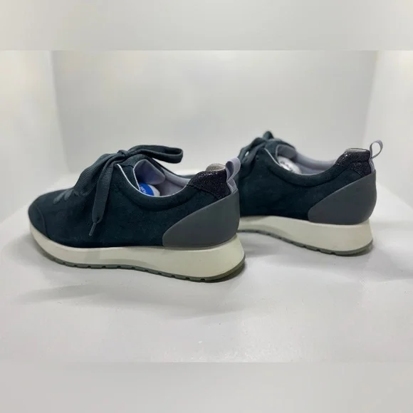 Munro Monique MW0137 Blue Suede Lace-Up Shoes Women’s 11 / EU 41 Comfort Walking - Picture 5 of 14